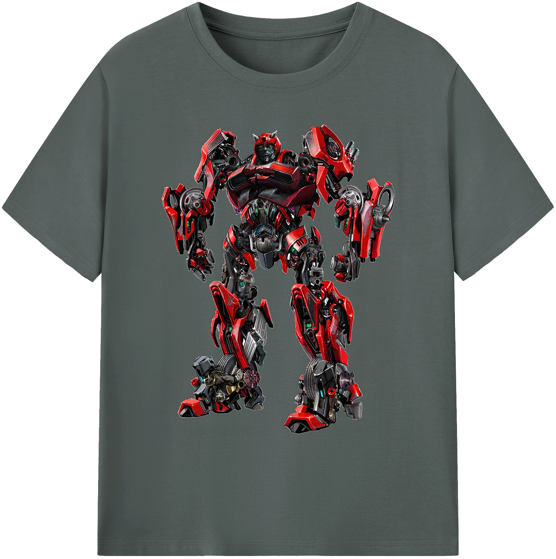 （画像用） Transformers トランスフォーマー 綿100％ メンズ半袖Tシャツ｜肌触りやわらか＆通気性